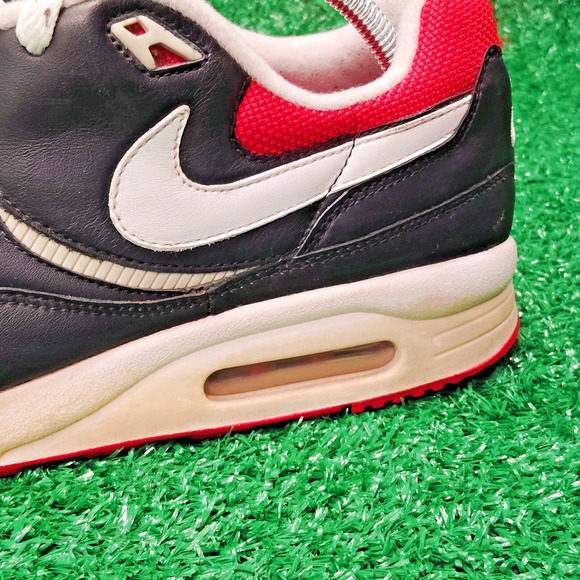 Nike Air Max Light 07' Running Sneakers Mens Size 10.5 Black White Red 315827011 - Picture 6 of 9